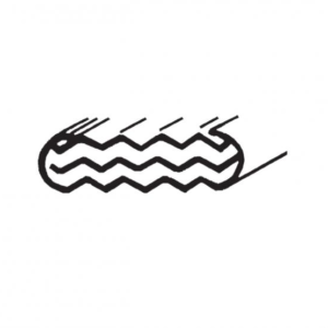 Style 629 Double-Jacketed With Corrugated Metal Filler